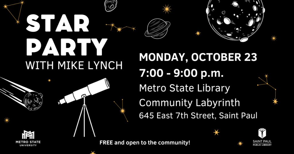 Star Party with Mike Lynch Library and Information Services Metro